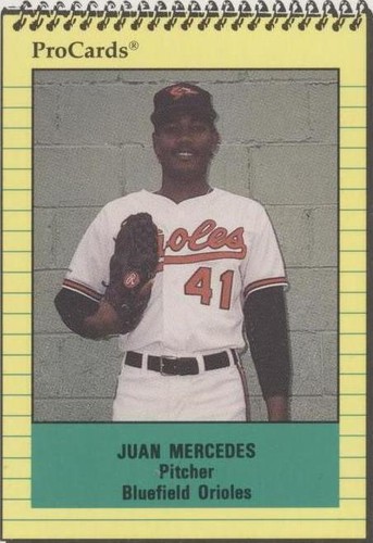 1991 ProCards Minor League - Juan Mercedes #4125