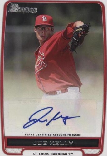 2012 Bowman - Joe Kelly #BPA-JK