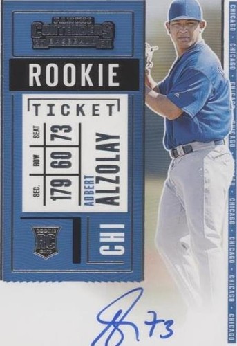 2020 Panini Contenders - Adbert Alzolay #107