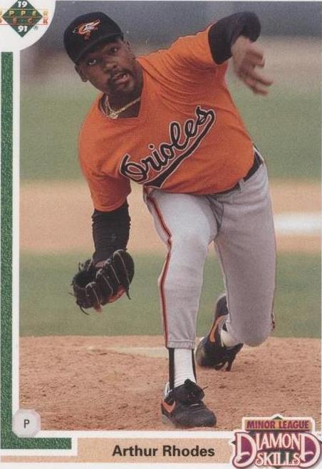 Upper Deck 1991 edición final - Arthur Rhodes #13F