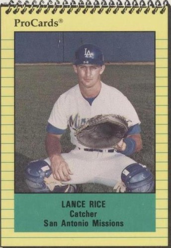 1991 ProCards Minor League - Lance Rice #2979