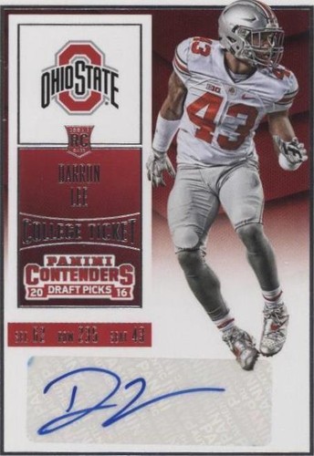 2016 Panini Contenders Draft Picks Darron Lee #178