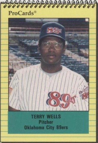 1991 ProCards Minor League - Terry Wells #180