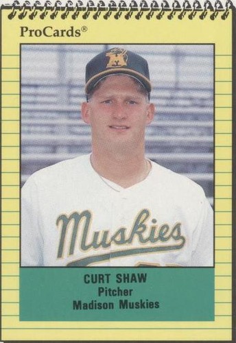 1991 ProCards Minor League - Curtis Shaw #2132