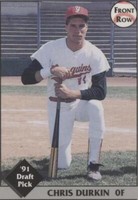 1991 Front Row Draft Picks - Chris Durkin #8
