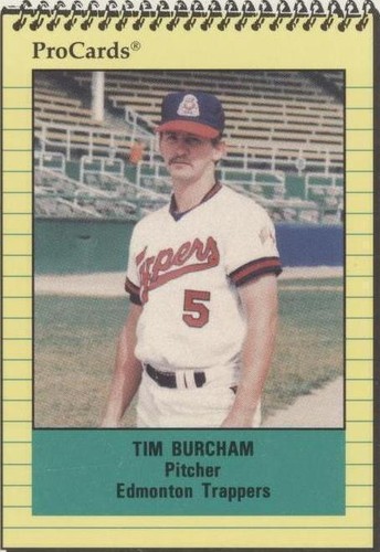 1991 ProCards Minor League - Tim Burcham #1510