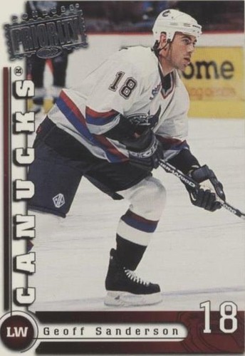 1997-98 Donruss Priority - Geoff Sanderson #50