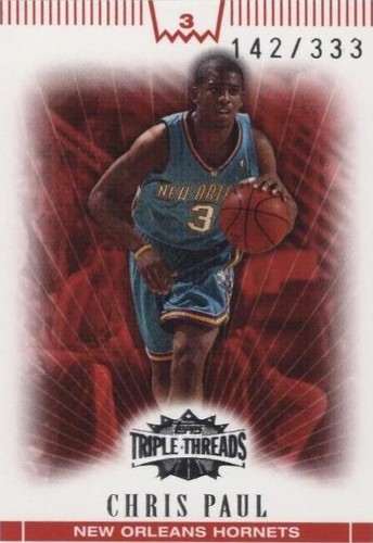 2007-08 Topps Triple Threads - Chris Paul #36