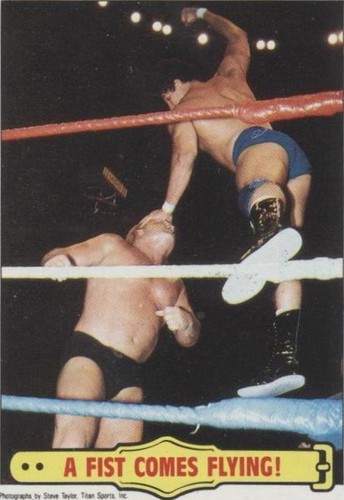 1985 Topps WWF - Tito Santana #34