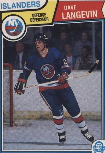 1983-84 O-Pee-Chee - Dave Langevin #11