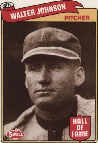1989 Swell Baseball Greats - Walter Johnson #3