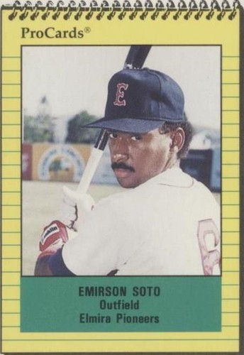 1991 ProCards Minor League - Emison Soto #3286