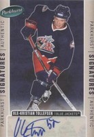 2005-06 Parkhurst - Ole-Kristian Tollefsen #OK