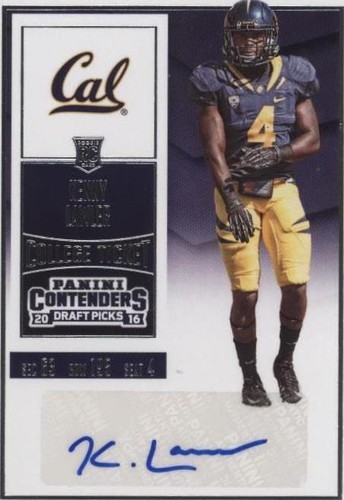2016 Panini Contenders Draft Picks Kenny Lawler #286