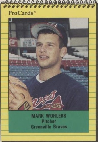 1991 ProCards Minor League - Mark Wohlers #3004