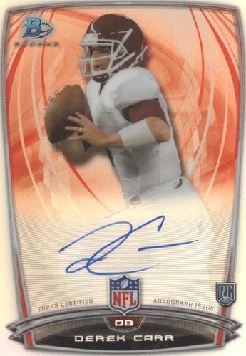 2014 Bowman Derek Carr #50