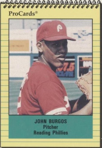 1991 ProCards Minor League - John Burgos #1365