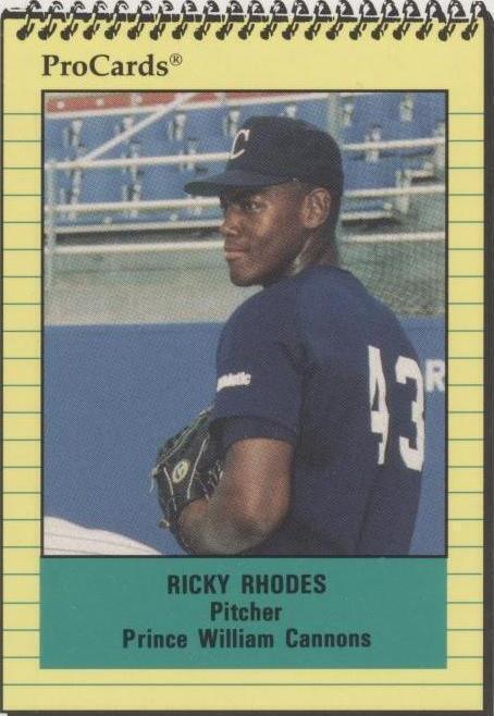 1991 ProCards Minor League - Ricky Rhodes #1427