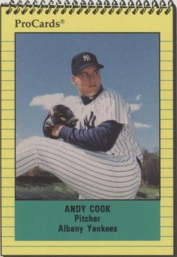 1991 ProCards Minor League - Andy Cook #999