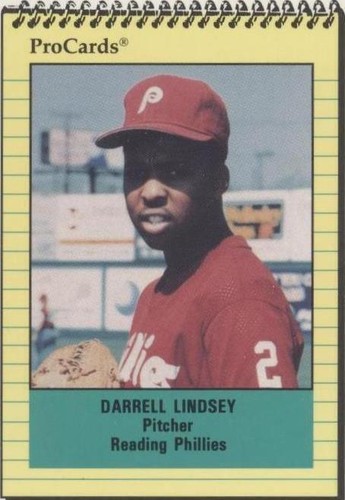 1991 ProCards Minor League - Darrell Lindsey #1369