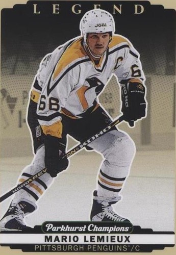 22-23 UD PARKHURST CHAMPIONS SP LEGEND #349 MARIO LEMIEUX PENGUINS