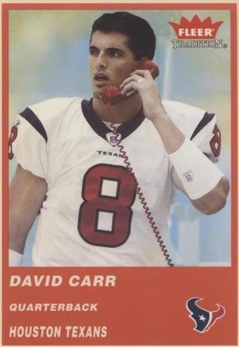 2004 Fleer Tradition David Carr #244