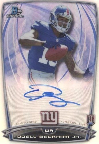 2014 Bowman Chrome Odell Beckham Jr. #RCRA-OB