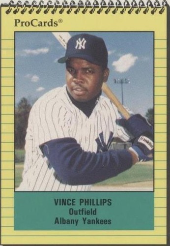 1991 ProCards Minor League - Vince Phillips #1021