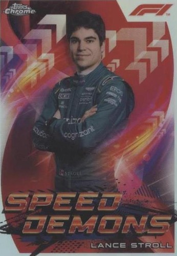 2022 Topps Chrome Formula 1 - Lance Stroll #SD-LS