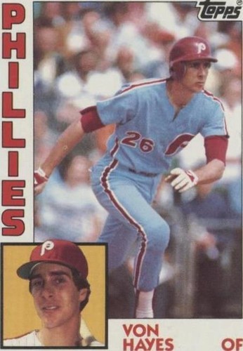 1984 Topps - Von Hayes #587