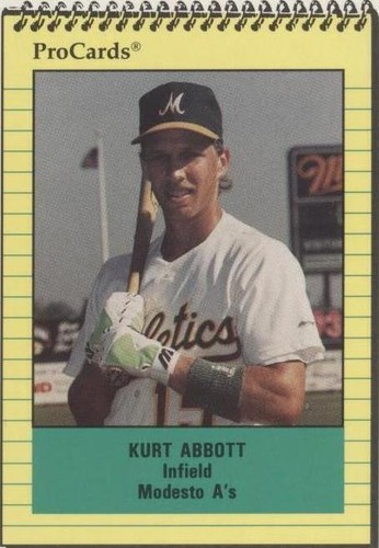 1991 ProCards Minor League - Kurt Abbott #3092