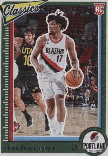 2022 Spectra Shaedon Sharpe RC Rookie Aura Nebula # 1/1 PSA