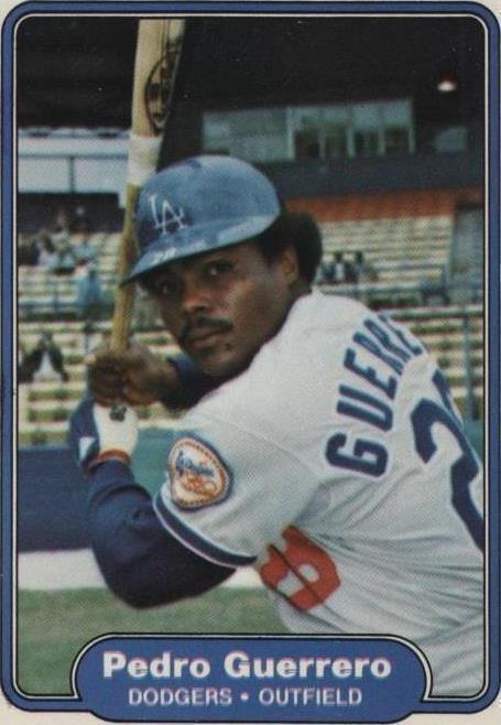 Fleer 1982 - Pedro Guerrero #7