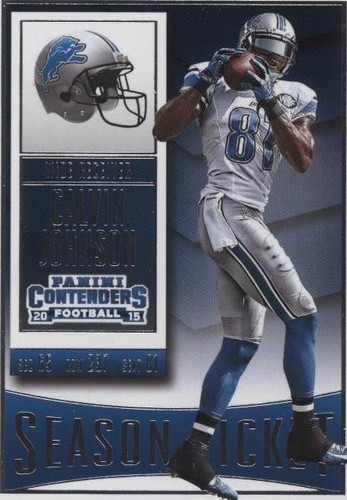 2015 Panini Contenders Calvin Johnson #64