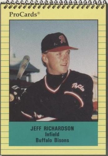 1991 ProCards Minor League - Jeff Richardson #550