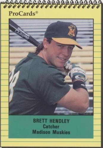 1991 ProCards Minor League - Brett Hendley #2134