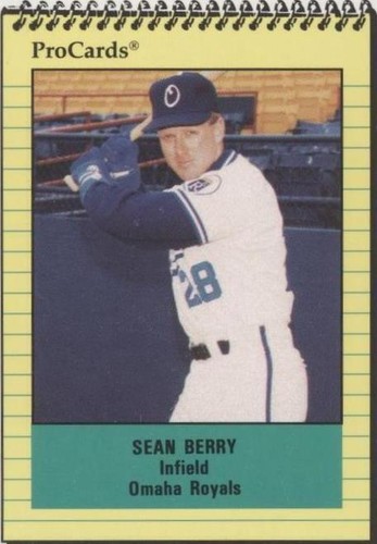 1991 ProCards Minor League - Sean Berry #1039