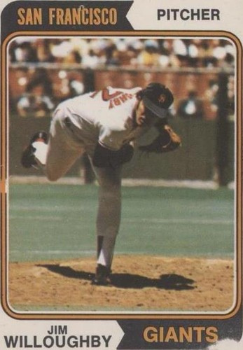 1974 O-Pee-Chee - Jim Willoughby #553