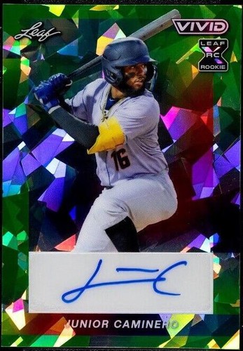 2023 Leaf Vivid - Junior Caminero #BA-JC1