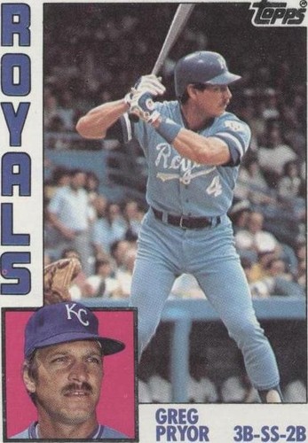 1984 Topps - Greg Pryor #317