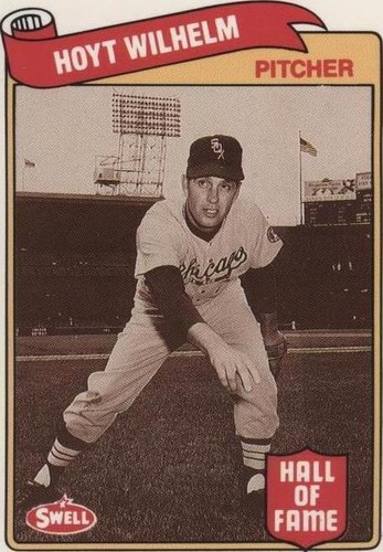 1989 Swell Baseball Greats - Hoyt Wilhelm #45
