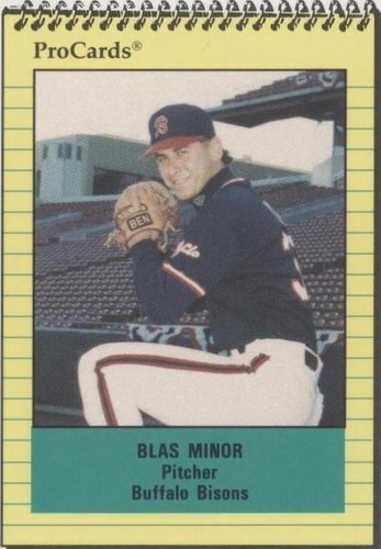 1991 ProCards Minor League - Blas Minor #538