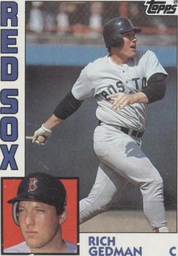 1984 Topps - Rich Gedman #498
