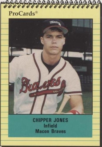 1991 ProCards Minor League - Chipper Jones #872