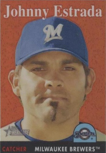 2007 Topps Heritage - Johnny Estrada #THC 27