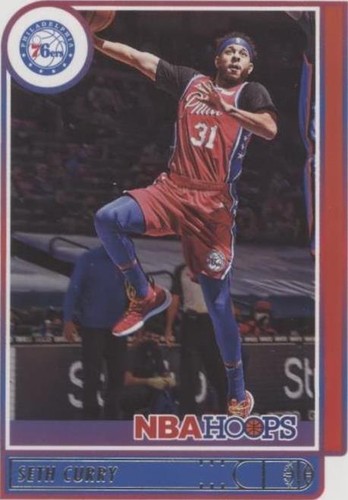 2021-22 Panini NBA Hoops - Seth Curry #37