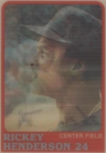 1988 Sportflics - Rickey Henderson #11