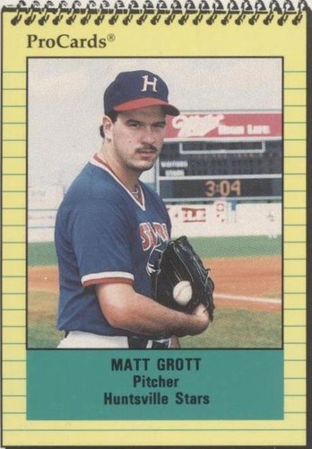 1991 ProCards Minor League - Matt Grott #1789