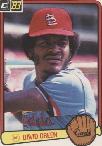 1983 Donruss - David Green #166