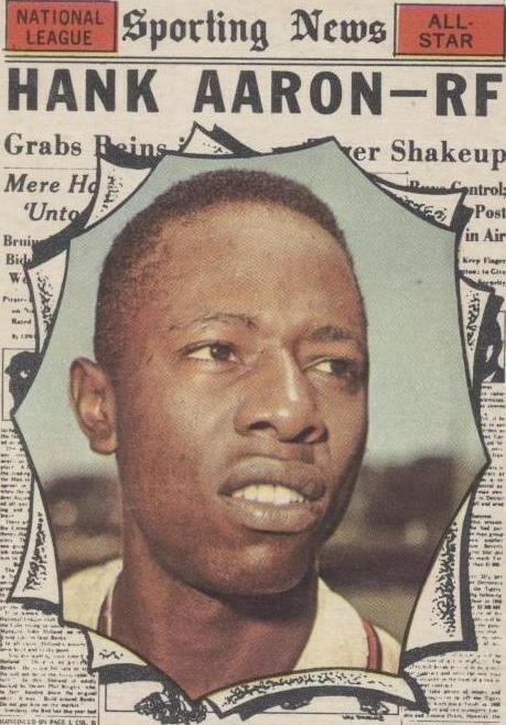 1961 年 Topps - Hank Aaron #577